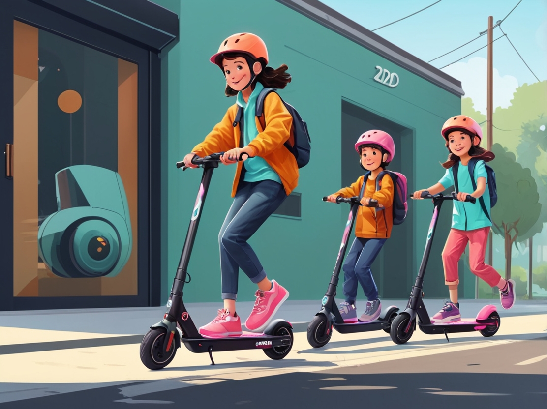 Electric Scooters: Enjoyable Sport and Fun Activity for Your Kid Electric Scooters LearningMole Electric Scooters LearningMole