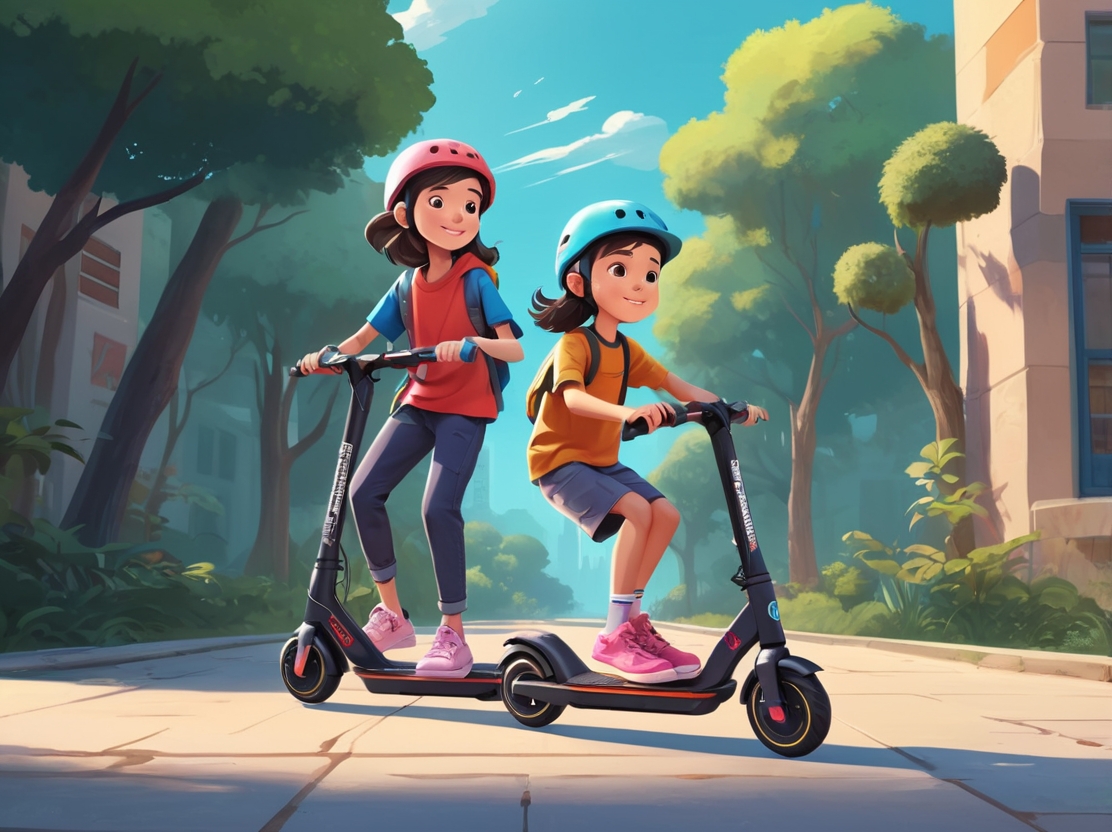 Electric Scooters: Enjoyable Sport and Fun Activity for Your Kid Electric Scooters LearningMole Electric Scooters LearningMole
