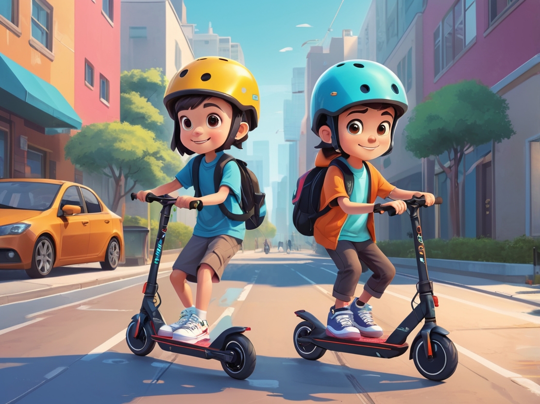Electric Scooters: Enjoyable Sport and Fun Activity for Your Kid Electric Scooters LearningMole Electric Scooters LearningMole