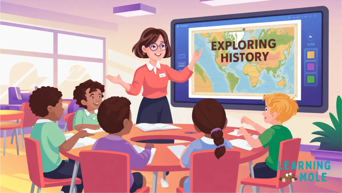 Interactive Modern History Resources: Engaging Young Minds in the Digital Age