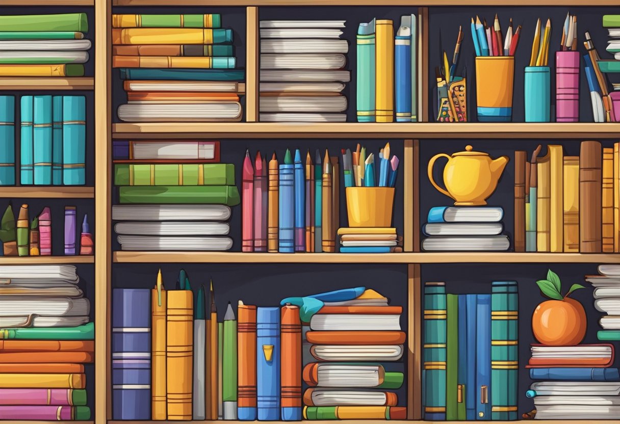 Educational Resource Toolkit for Supporting Primary Parents Educational Resource,Toolkit,Primary LearningMole A colorful array of educational tools and resources, including books, puzzles, and art supplies, arranged neatly on a shelf