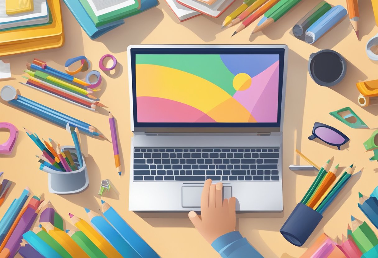 Educational Resource Toolkit for Supporting Primary Parents Educational Resource,Toolkit,Primary LearningMole A colorful toolkit with books, pencils, and a laptop on a desk. A parent and child sit together, exploring the resources