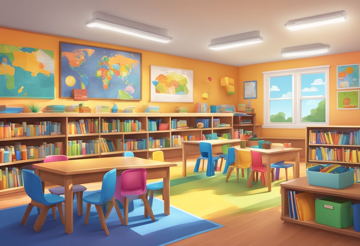 Primary School Classroom Diversity Resources: Celebrating Differences in Your Learning Space Classroom Diversity,primary,school LearningMole A colorful classroom with diverse books, posters, and educational materials. A welcoming space for all students to feel represented and included