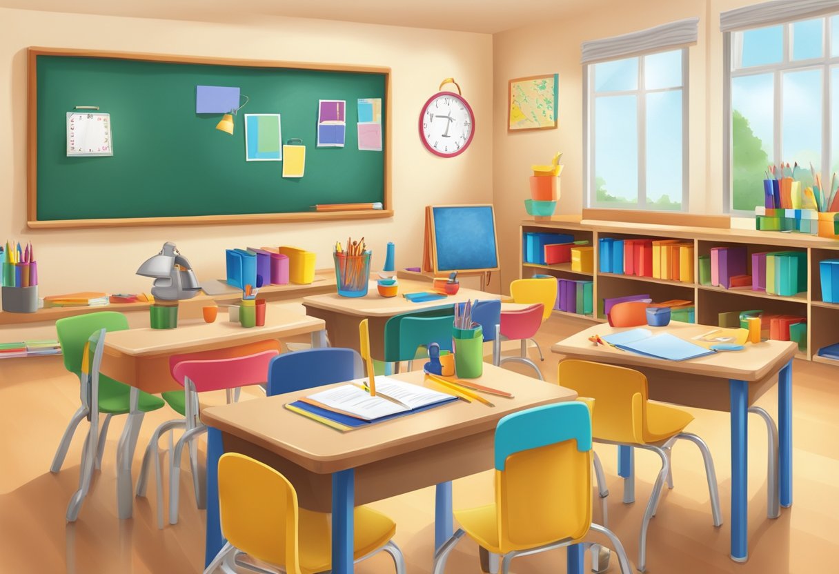 Free Printable Educational Resources: Top Activities educational resources,printable resources,resources LearningMole A colorful classroom with various learning materials and tools, including visual aids, tactile resources, and auditory equipment, catering to diverse learning needs (Free Printable Educational Resources)