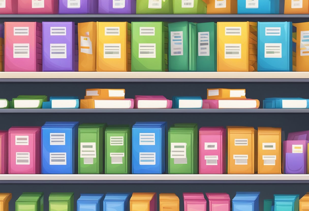 Primary Education Activity Packs: Fun Learning Resources Activity Pack LearningMole A stack of colorful educational activity packs surrounded by price tags and a purchasing transaction (Activity Pack)