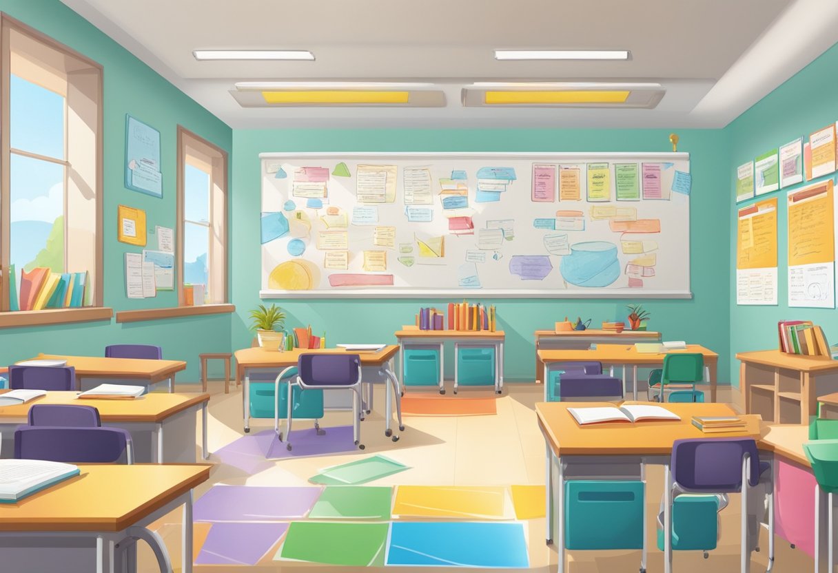 Innovative Approaches to Teaching Grammar That Students Love Teaching Grammar,grammar teaching,grammar skills,grammar rules,grammar concepts LearningMole A colorful classroom with grammar posters, books, and interactive activities displayed on the walls and shelves. A whiteboard with grammar rules and examples