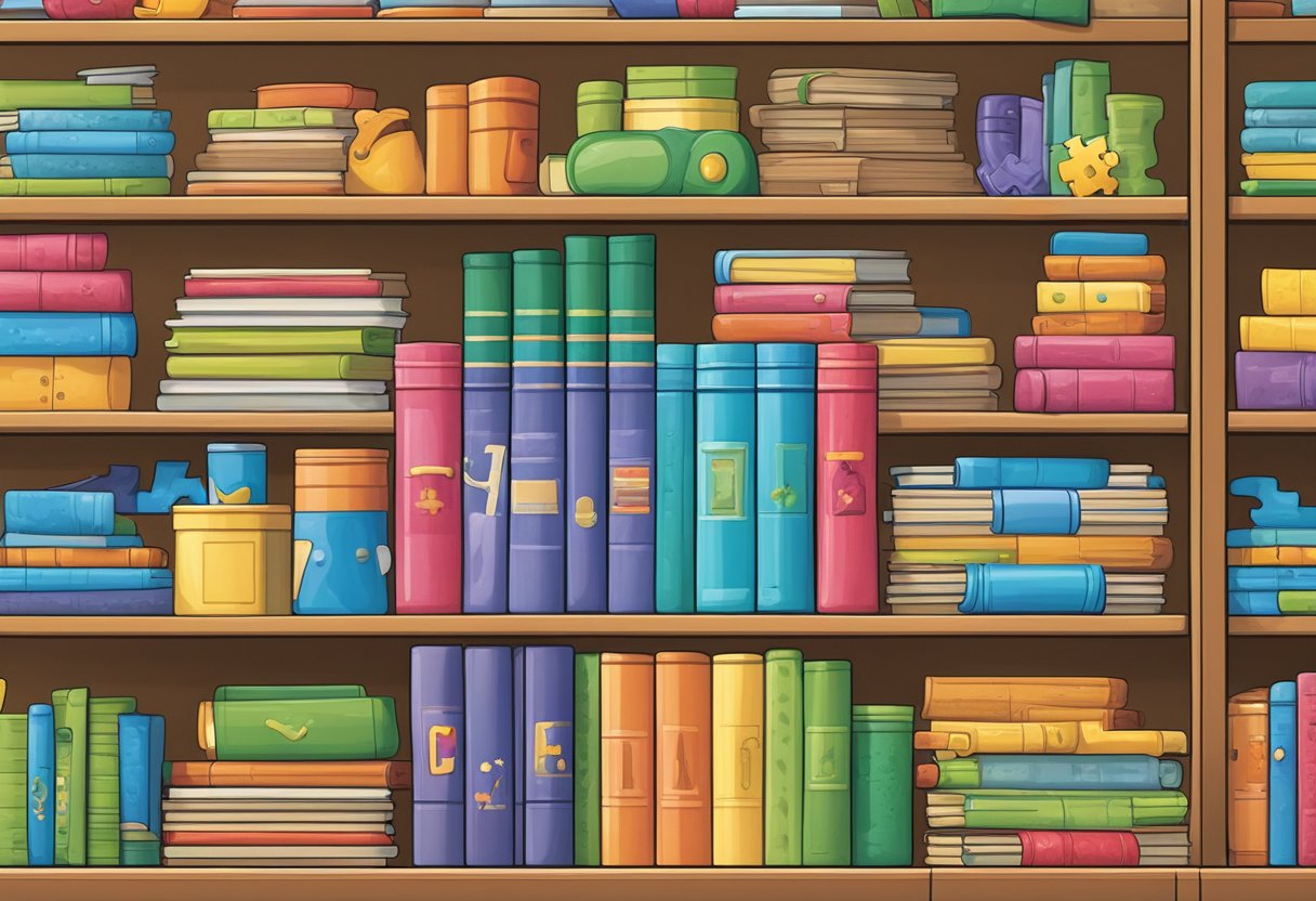 Top Educational Puzzle Resources for Classroom Engagement Educational Puzzle Resources,Educational Puzzle,puzzle-based learning,logic puzzles,puzzle resources,puzzle collection LearningMole A colorful array of educational puzzles, including jigsaw, word search, and logic puzzles, displayed on shelves in a classroom setting