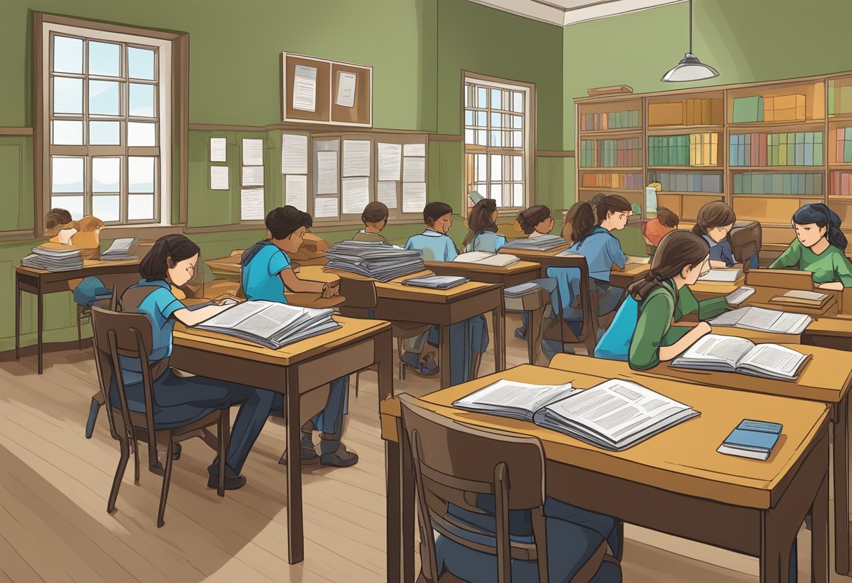 Case Studies: Successful Modern History Projects in Schools Modern History Projects,Modern history,history projects,Case studies LearningMole A classroom with students researching and analyzing primary sources, such as documents, photographs, and artifacts, for their modern history projects