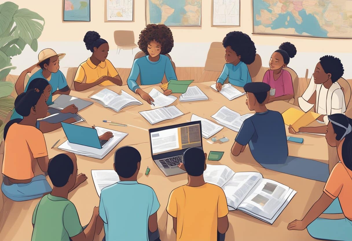 How Cultural Studies Supports Cross-Curricular Learning: Enhancing Classroom Diversity and Understanding cultural studies,Cultures LearningMole cultural studies: A diverse group of students engage in discussions and activities that explore the intersection of different cultural perspectives, using various educational materials and resources