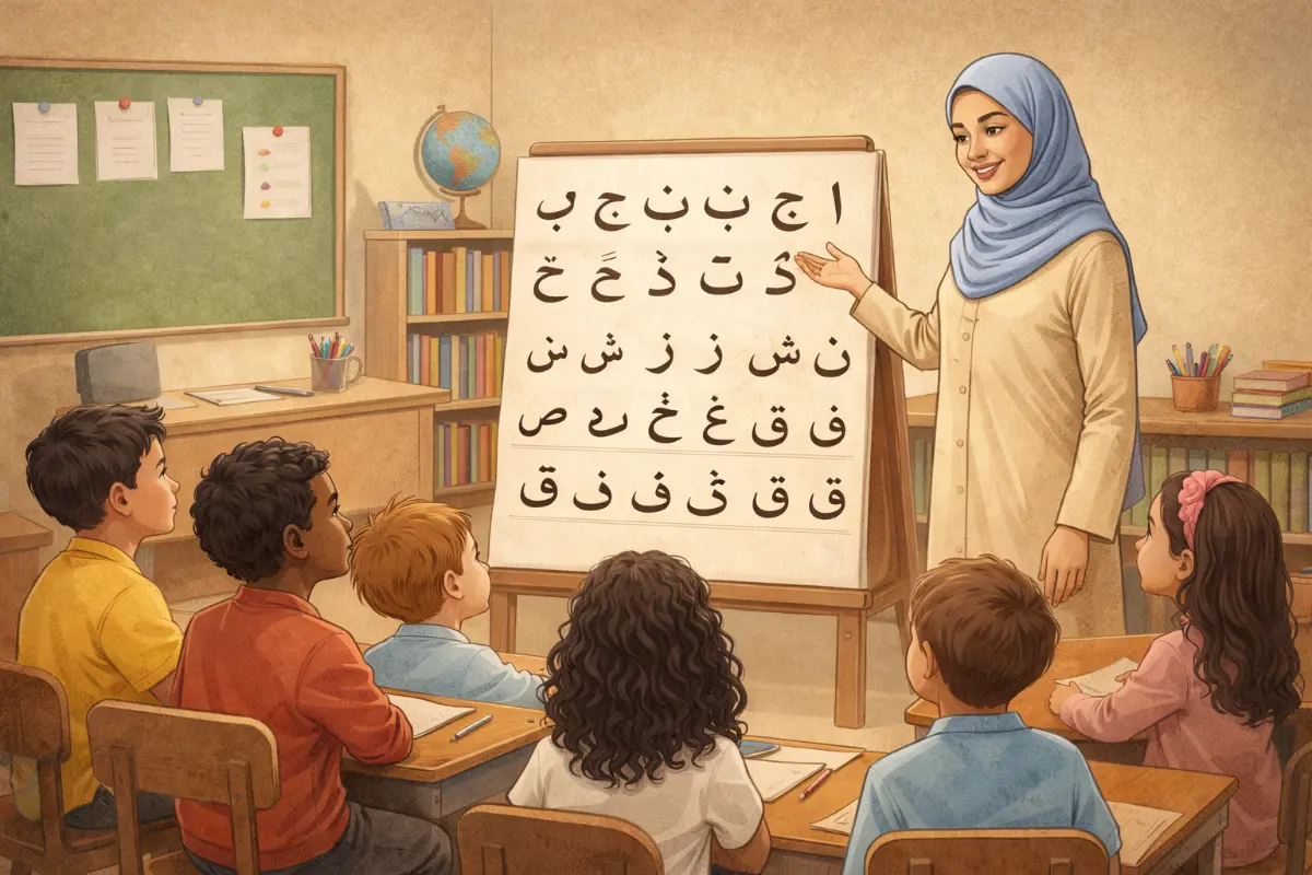 Arabic Alphabet: Mastering 28 Letters for Digital Learning Success