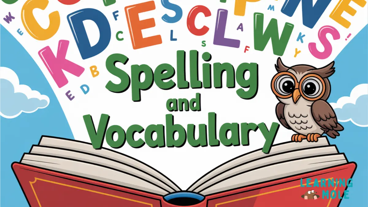 Interactive Spelling & Vocabulary Resources: Engaging Young Learners in Fun Educational Activities
