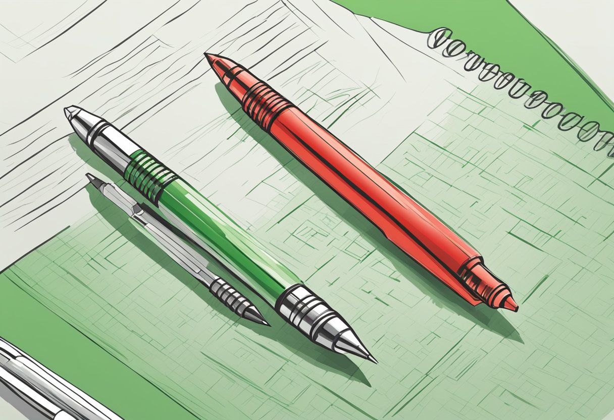 Grammar: Your Friendly Guide to Better Writing and Avoid Common Mistakes grammar LearningMole A red pen crosses out "your" and replaces it with "you're" in a sentence, while a green pen circles a misplaced apostrophe