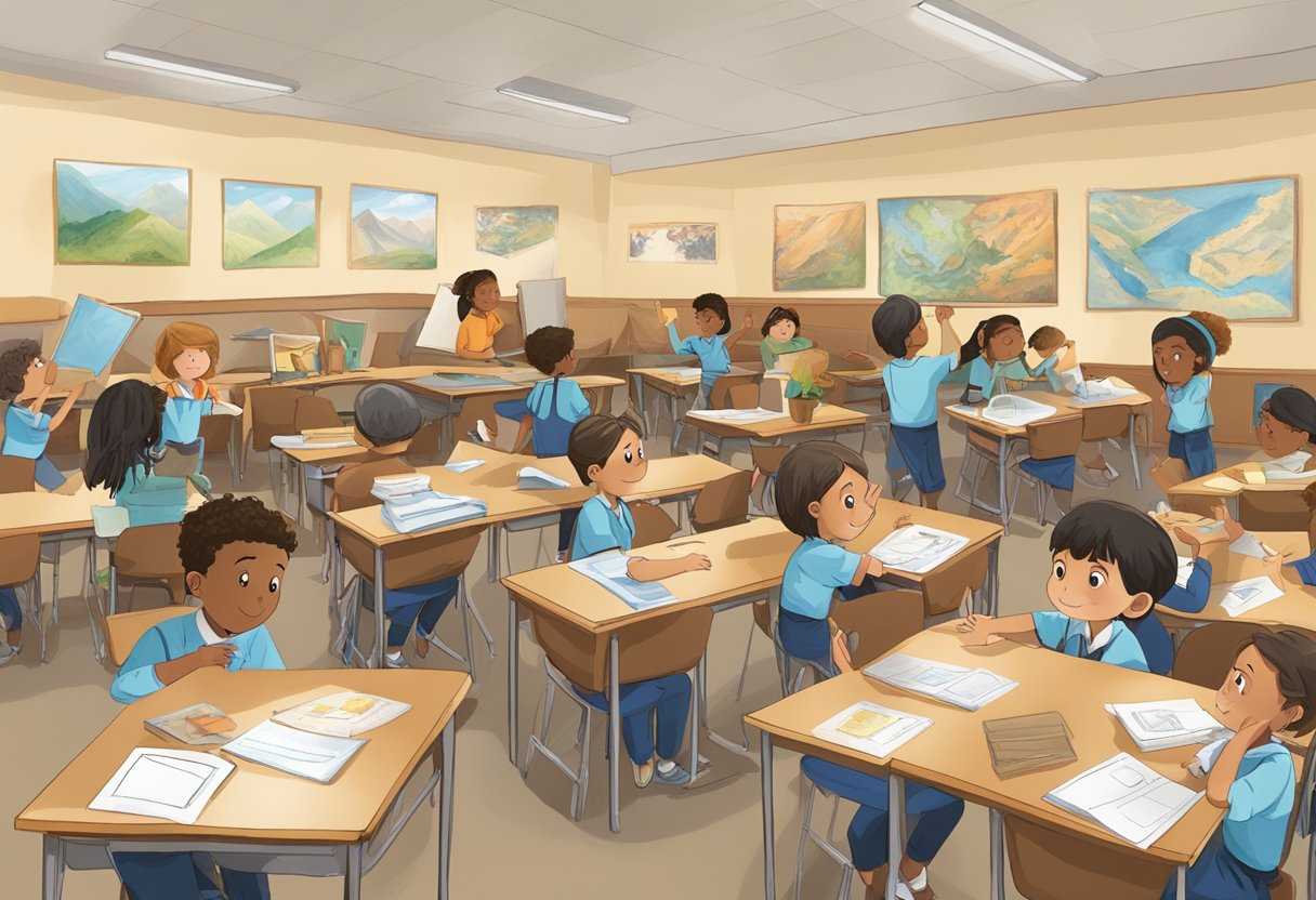 Teaching Ancient History: Top 10 Classroom Fun Activities Ancient History,classroom LearningMole A classroom with students engaged in hands-on activities like building pyramids, creating cave paintings, and reenacting historical events