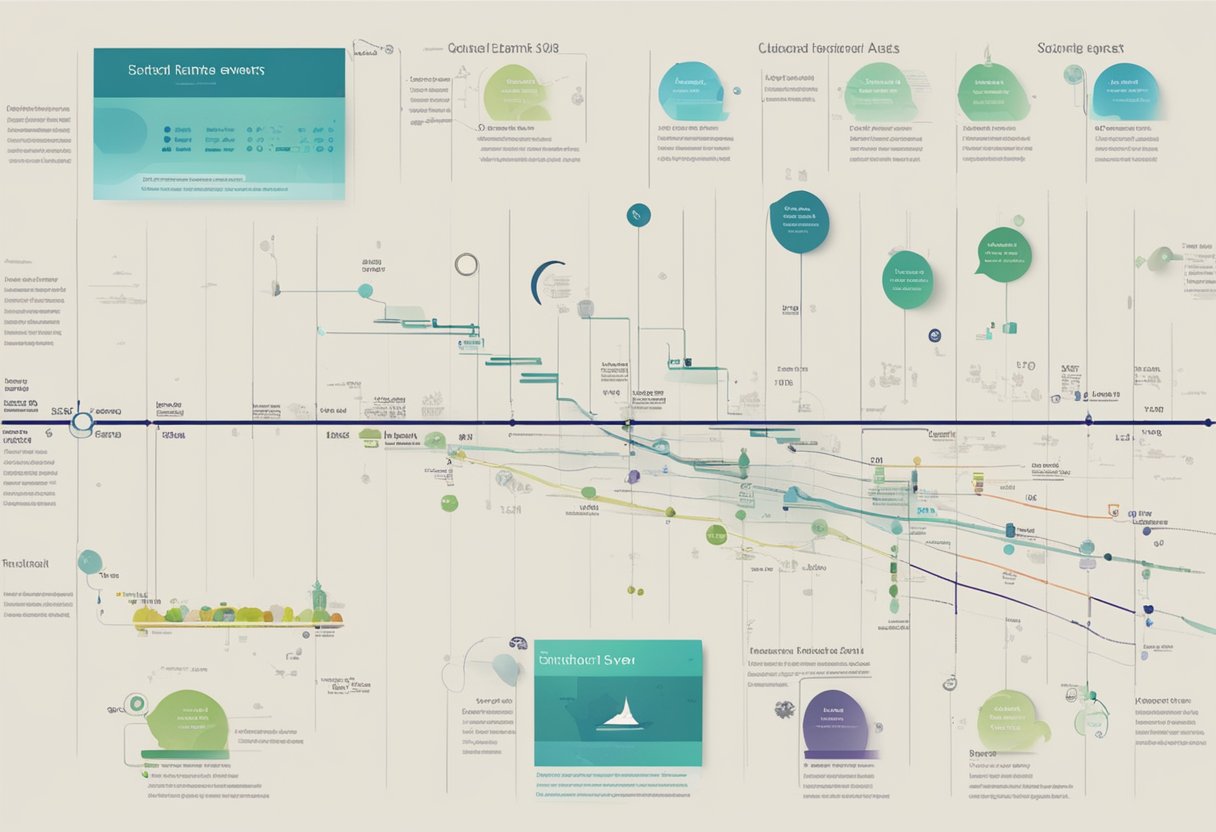 Assessment and Progress Tracking in Modern History Assessment in history education,history education,modern history,Progress tracking,history assessment LearningMole A timeline of historical events displayed on a digital screen with various data points and markers