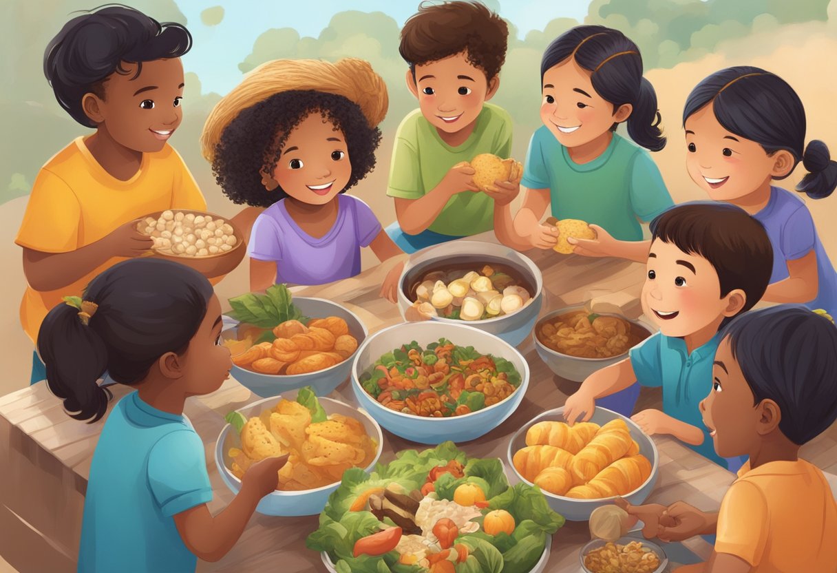 Comprehensive Guide to Citizenship for Primary Students Citizenship for Primary Students,citizenship education,primary schools,rights and responsibilities LearningMole A diverse group of children from different cultural backgrounds participating in activities such as sharing food, playing traditional games, and learning about each other's customs and traditions