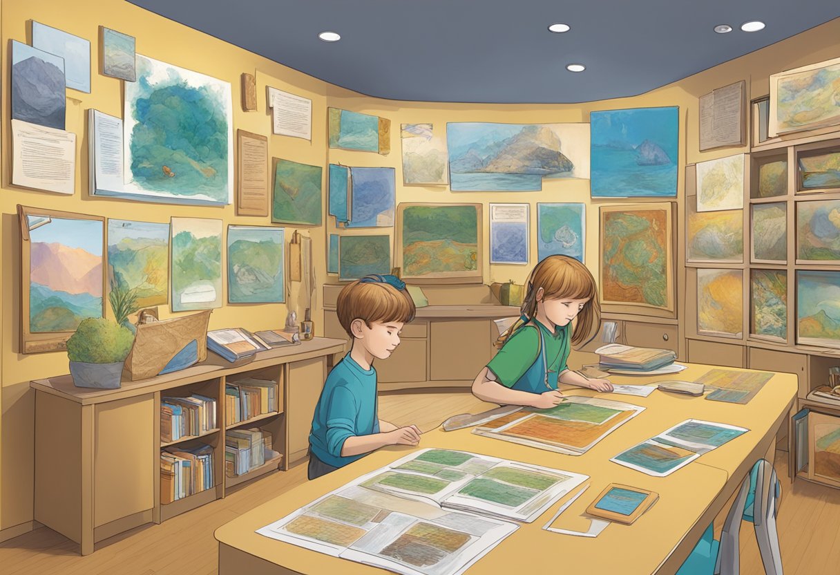 Interactive Art History Resources: Engaging Young Learners Interactive art history,art history LearningMole A colorful and dynamic display of interactive art history resources, with engaging visuals and hands-on activities for young learners