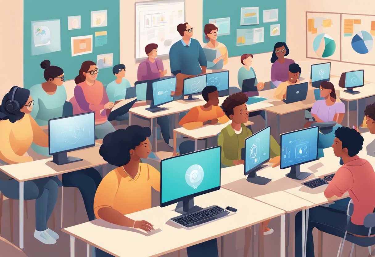 Emerging AI Technologies in Special Education: Transforming Learning for All Students AI technologies,Special Education LearningMole AI technologies: A group of educators engage with AI technology in a classroom setting, exploring its potential applications in special education