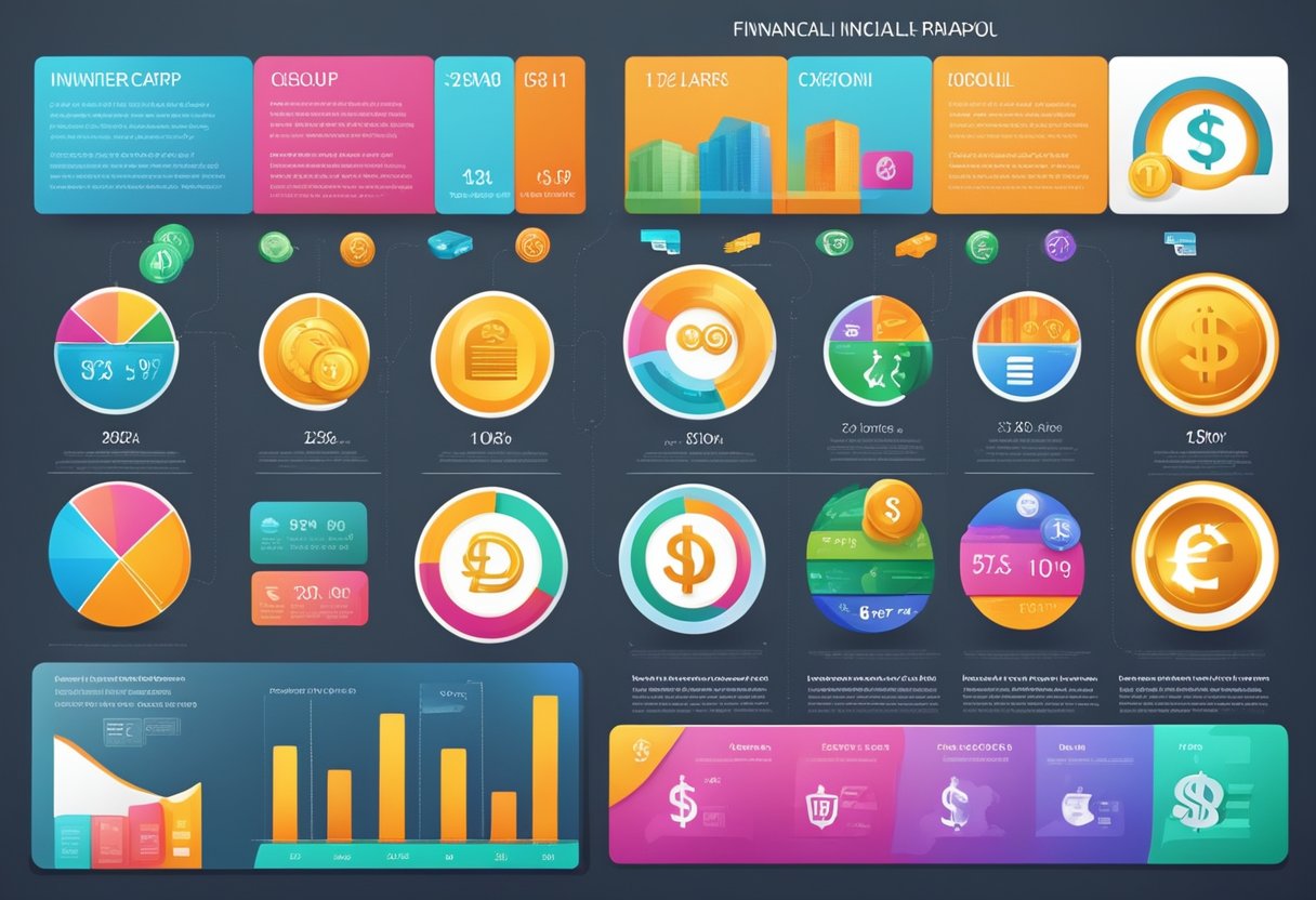Comprehensive Guide to Financial Literacy for Primary Students: Building Money Skills Early Financial Literacy,Money LearningMole Financial Literacy: A colorful, engaging infographic with various financial symbols and icons, such as coins, dollar signs, and credit cards, arranged in a clear and informative layout