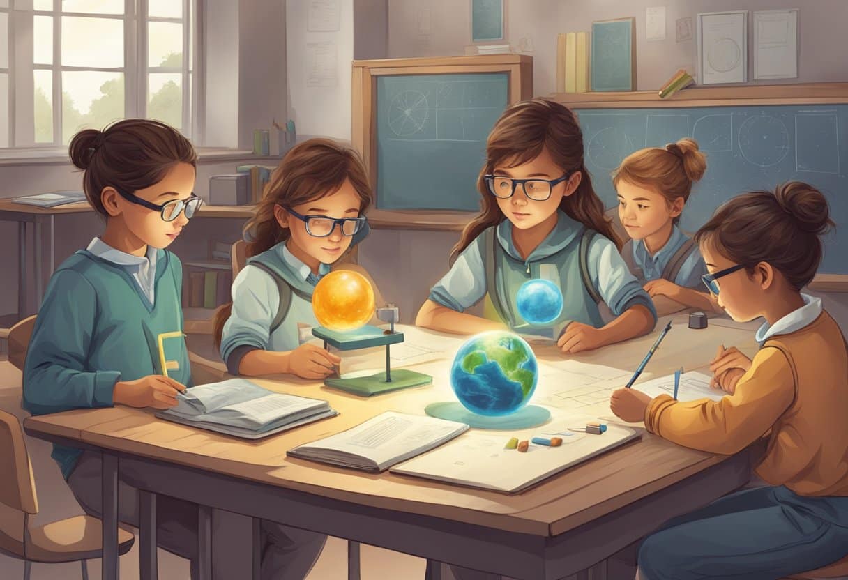 Advanced Earth and Space Techniques for Upper Primary Classes: Fun Ways to Explore Our Universe Earth and Space,Earth LearningMole Earth and Space: A group of upper primary students conduct experiments and analyze data using mathematical models and advanced earth and space techniques