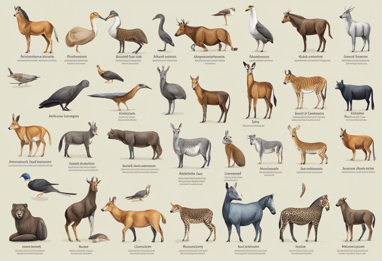 Human Body and Animals: Common Mistakes When Comparing Biology Human Body,animals LearningMole A detailed illustration of various animal anatomies with labeled common mistakes and corrective examples
