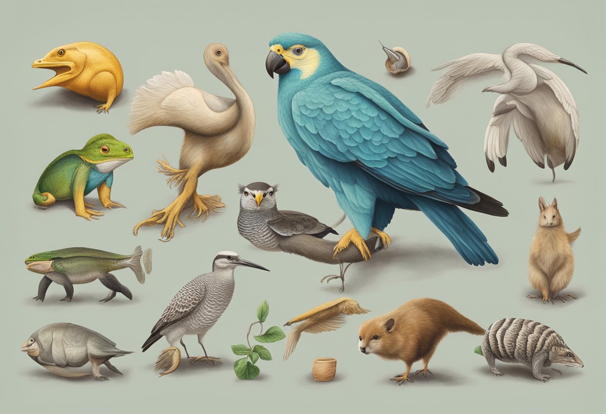 Human Body and Animals: Common Mistakes When Comparing Biology Human Body,animals LearningMole Animals and human body parts displayed with common mistakes and corrections