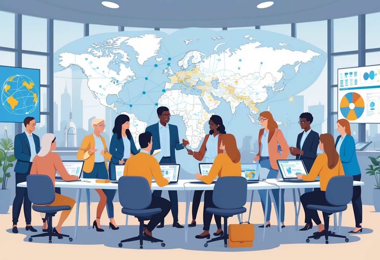 European Teaching Resources: Essential Classroom Tools & Guidance european teaching LearningMole A group of diverse educators from Europe working together in a bright conference room with teaching materials and digital devices.