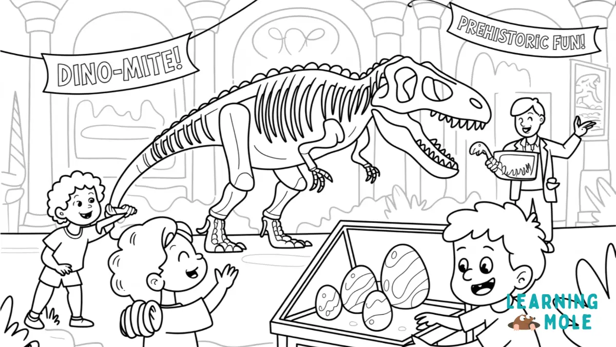 Learning about Dinosaurs: Fun Facts and Activities for Curious Young Minds
