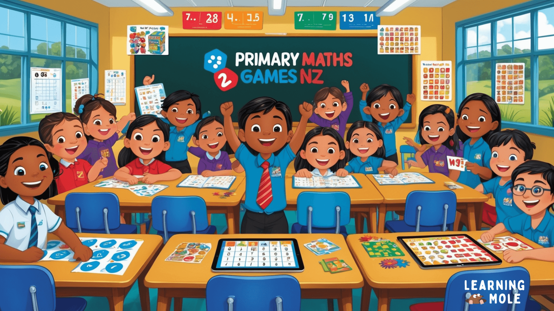Top Primary Maths Games NZ Teachers Use in Their Classrooms