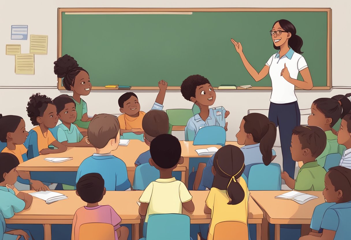 Interactive Lessons on Government and Citizenship: Democracy for Kids Government and Citizenship,government LearningMole A group of diverse students engage in a lively discussion about government and citizenship, while a teacher leads an interactive lesson