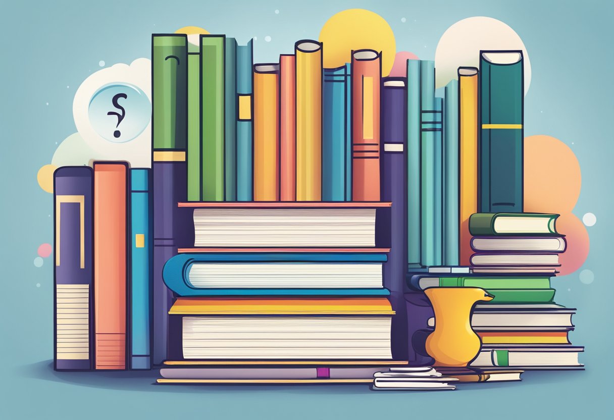Best Irish Primary School Resources for Effective Teaching Irish primary school,teaching resources,Primary schools LearningMole A colorful stack of textbooks and educational materials with a question mark hovering above them