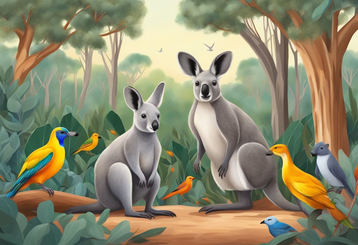 Australian Animals for Kids: A Fun Guide to Curious Creatures Down Under Australian animals,Australian animal,wildlife LearningMole Australian animals