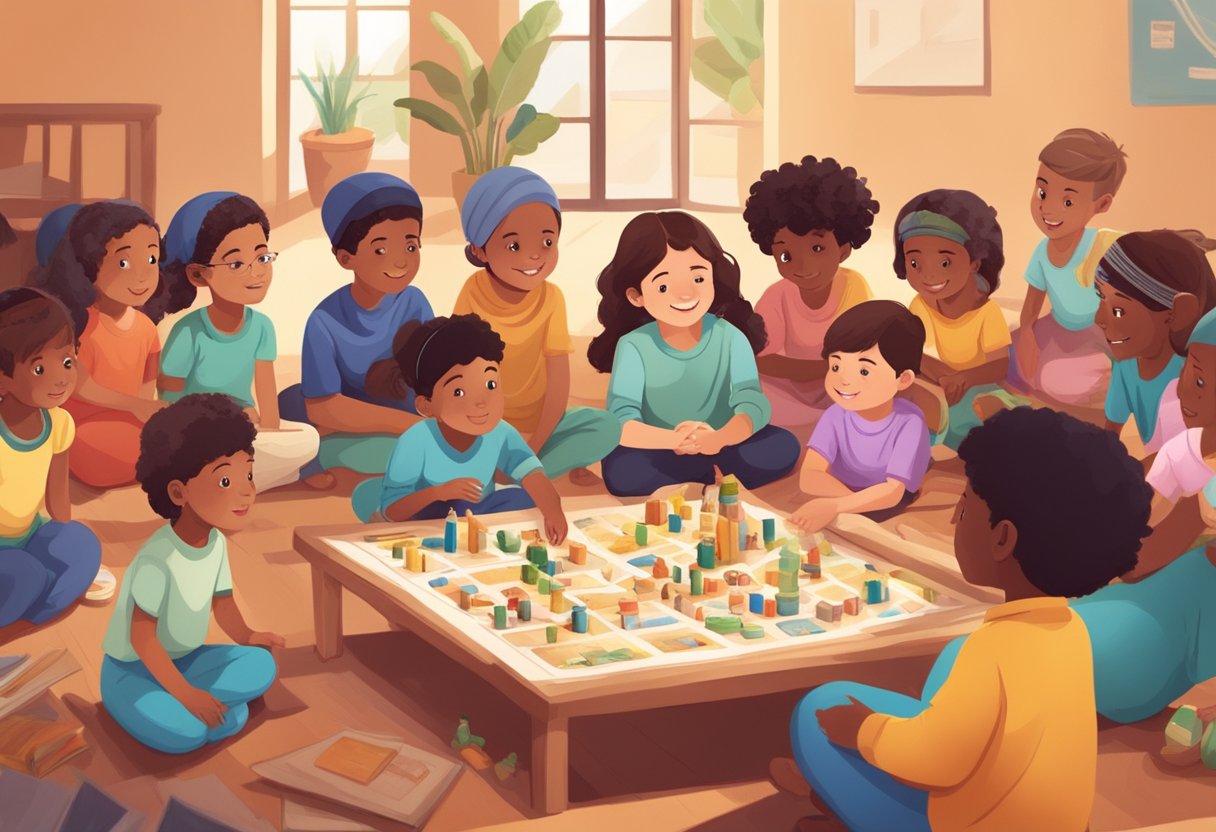 Arabic Learning Resources for Kids: Fun and Educational Tools Arabic learning resources for kids,Arabic Learning Resources,Arabic Learning,Learning Arabic LearningMole A diverse group of children engage in cultural activities while surrounded by Arabic learning resources