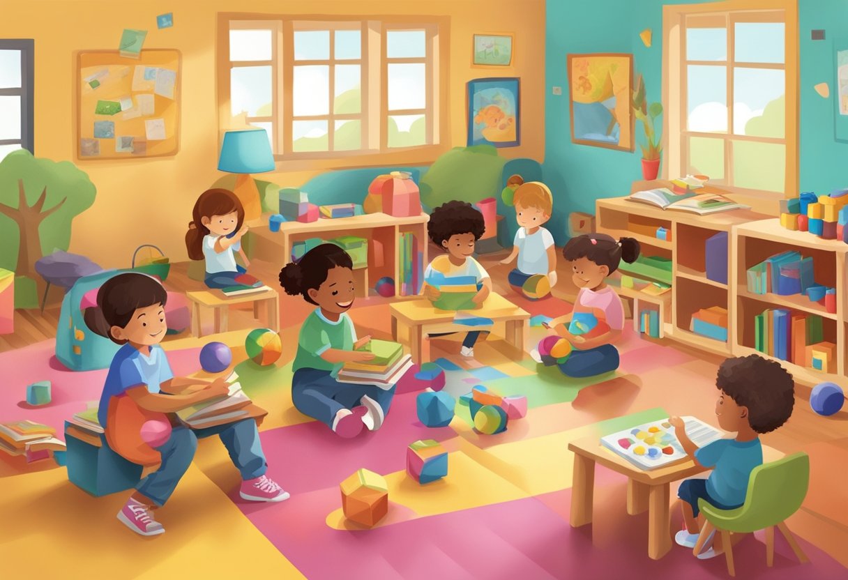 20 Essential Statistics About Early Childhood Education: What Every Parent Should Know Early Childhood Education Statistics,Early Childhood Education LearningMole A group of children playing and learning in a colorful, stimulating early education environment with books, toys, and educational materials
