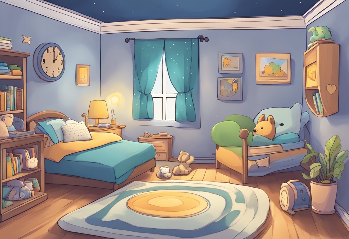 Impacts of Sleep on Children's Learning: 10 Essential Statistics impacts of sleep,children LearningMole A child's bedroom with a cozy bed, open books, a nightlight, and a stuffed animal. A clock shows bedtime. A thought bubble with zzz's indicates sleep