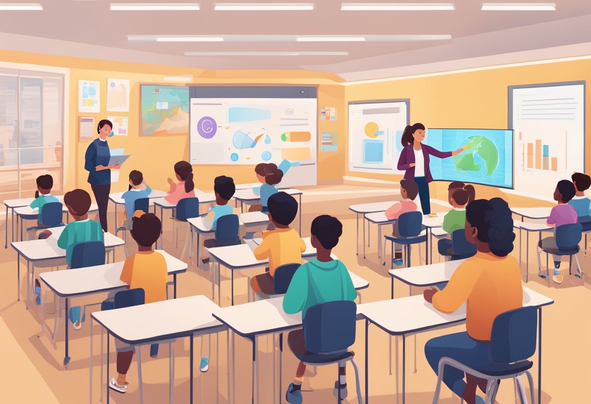 AI-Powered Tools for Primary Teachers in Classroom Management AI-Powered Tools,classroom LearningMole An AI-powered classroom with virtual assistant guiding primary teachers and students through interactive learning activities