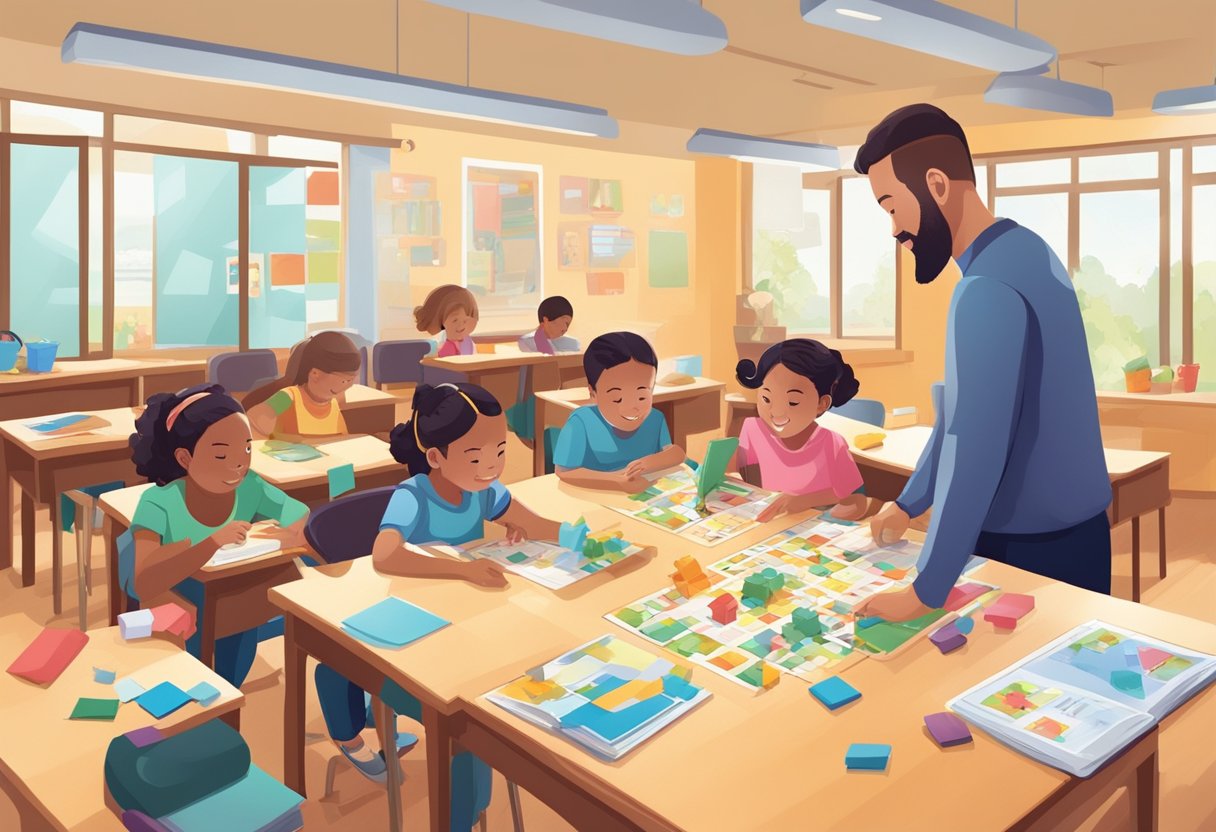 Puzzles and Games Projects in Schools