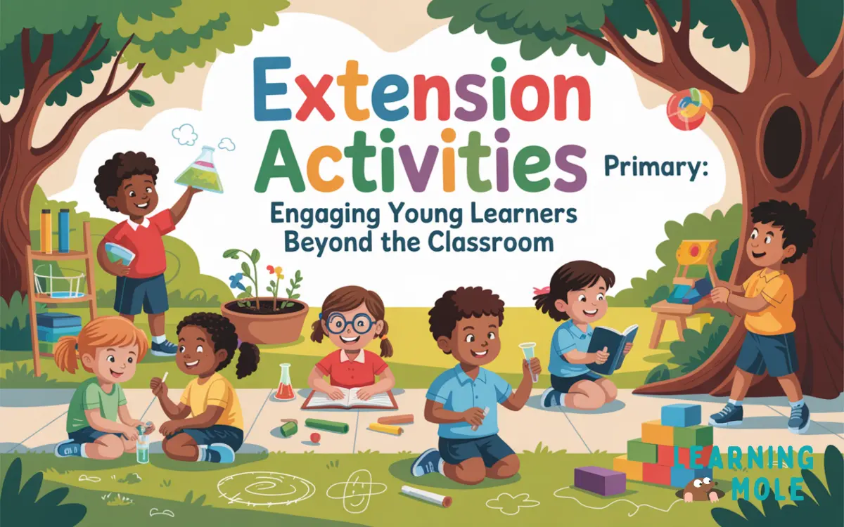 Extension Activities Primary: Engaging Young Learners Beyond the Classroom