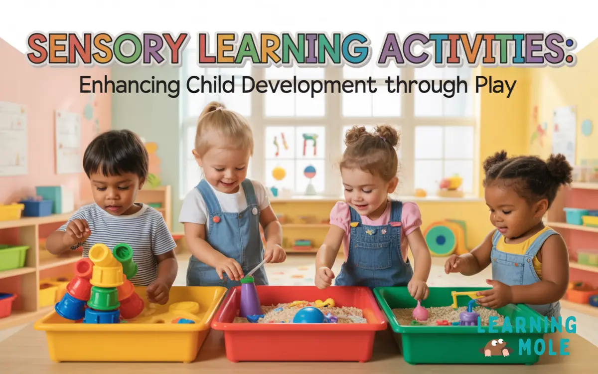Sensory Learning Activities: Enhancing Child Development Through Play