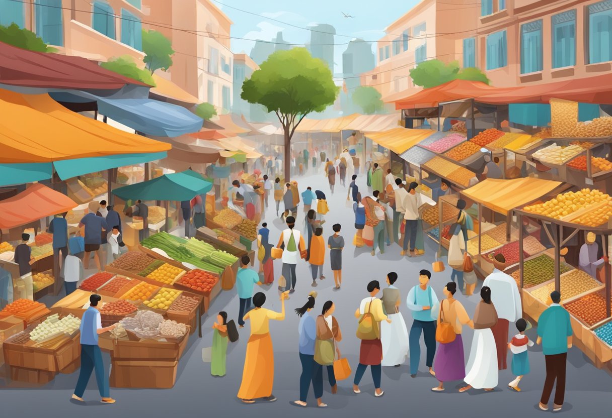 Advanced Learner Resources: A Guide to Elevating Your Study Game Advanced learner,resources LearningMole Advanced Learner Resources: A bustling marketplace with diverse cultural products and activities