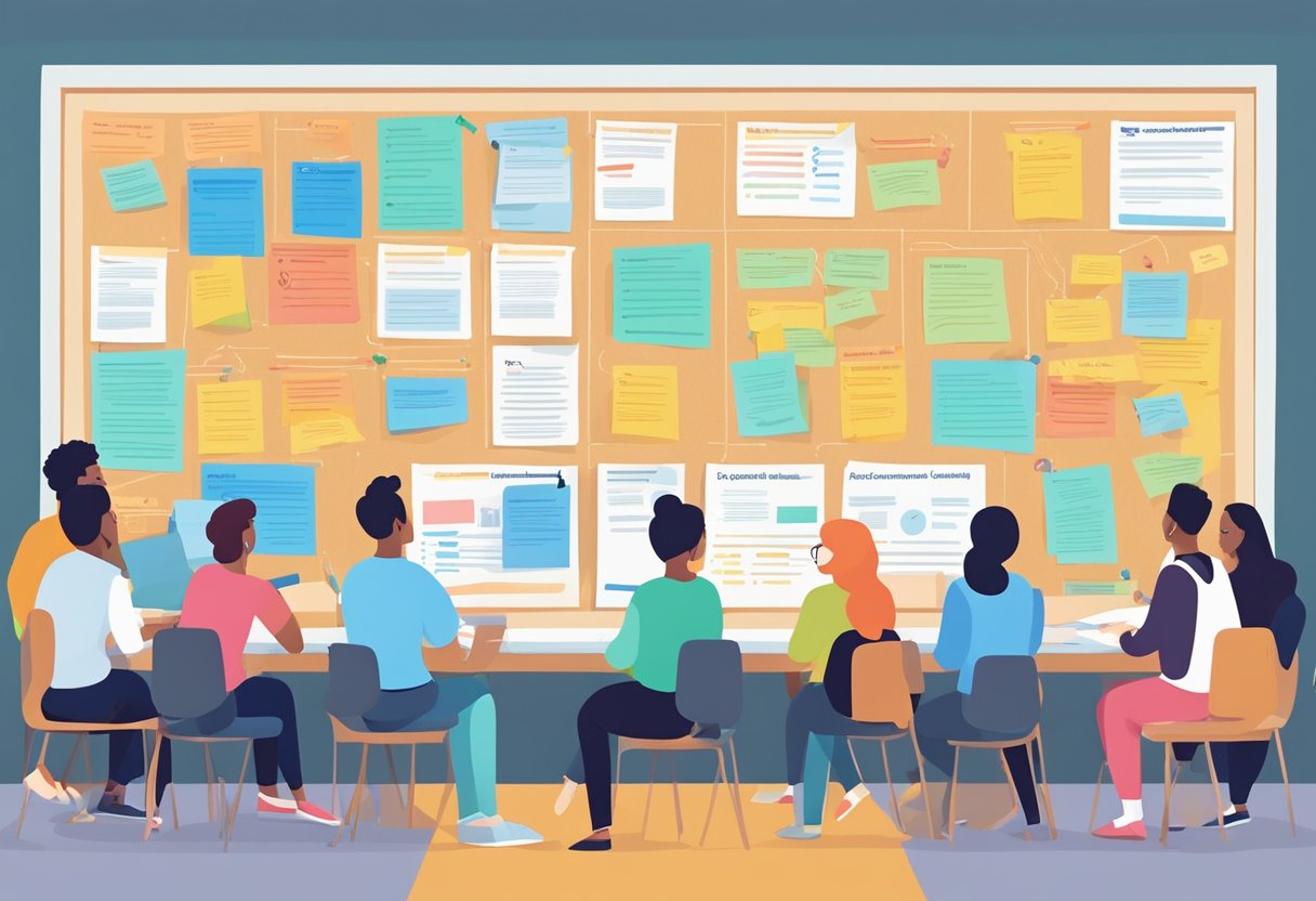 Enrichment Programme Ideas: Creative Concepts for Personal Growth Enrichment programme,creativity,skills LearningMole Enrichment Programme Ideas: A colorful bulletin board with various enrichment program ideas pinned on it, surrounded by eager participants discussing and brainstorming