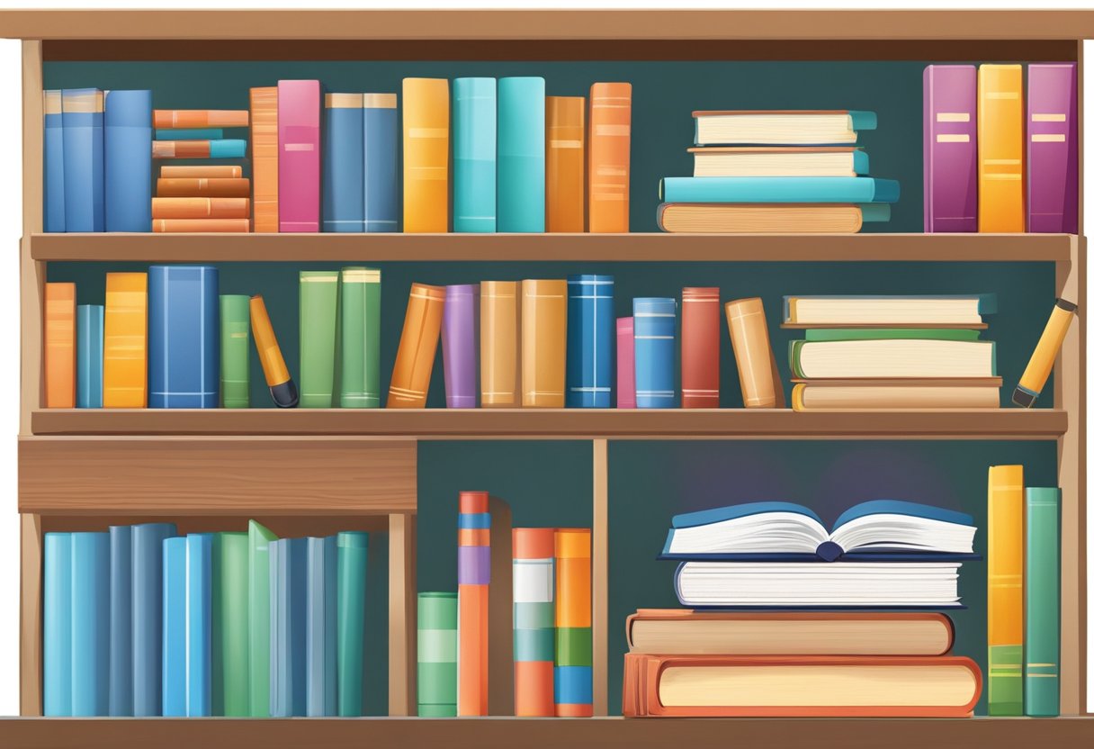 Parent Teaching Tools: Enhancing Home Education Practices parent teaching,education LearningMole Parent Teaching Tools: A shelf with educational materials and resources for parents, including books, guides, and teaching aids