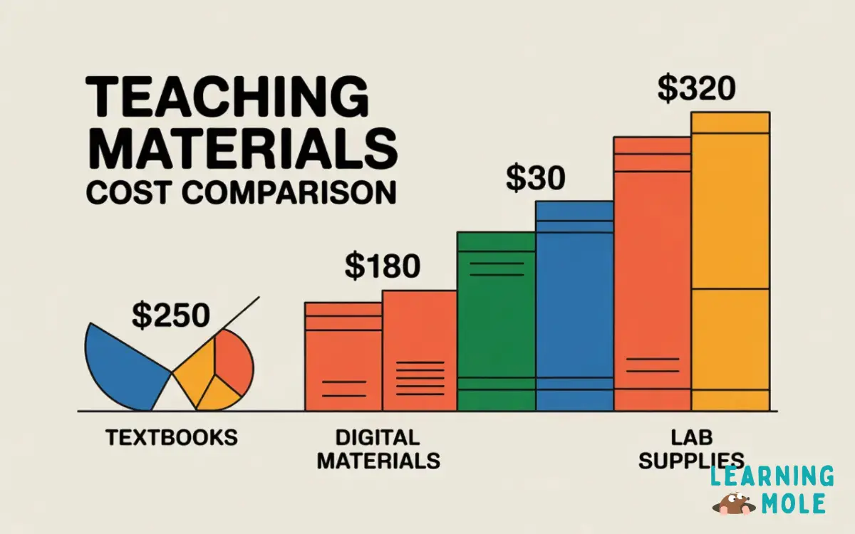 Teaching Materials Cost Comparison: How Prices Vary by Resource Type