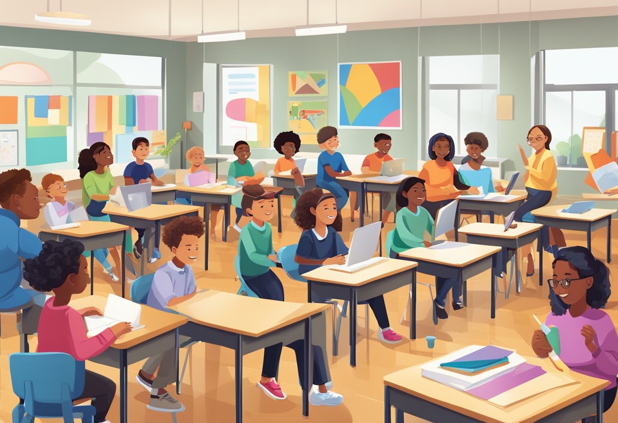 Special Educational Needs: A Complete Guide to Supportive Learning special education,educational needs,SEN LearningMole Special Educational Needs: A diverse group of students with various abilities engage in interactive learning activities in a classroom filled with colorful educational materials and adaptive equipment