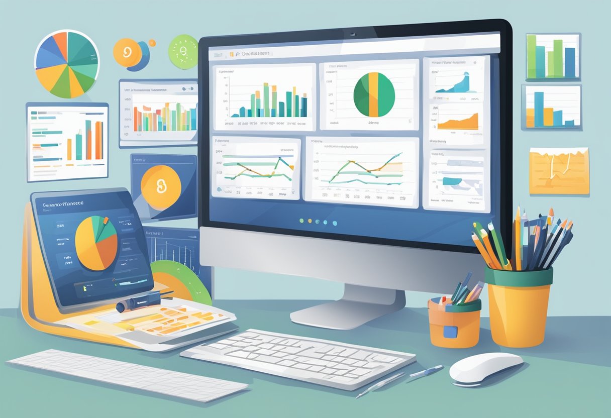 School Management System Pricing: Understanding Costs for Educational Institutions school management,pricing LearningMole School Management System Pricing: A computer screen displaying various pricing options for a school management system, surrounded by charts, graphs, and other data analysis tools