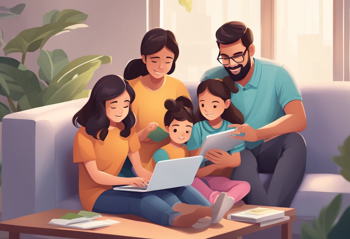 Family Learning Platform Cost: Understanding the Investment in Your Child’s Education learning platform,education LearningMole Family Learning Platform Cost: A family gathered around a digital device, exploring a learning platform together