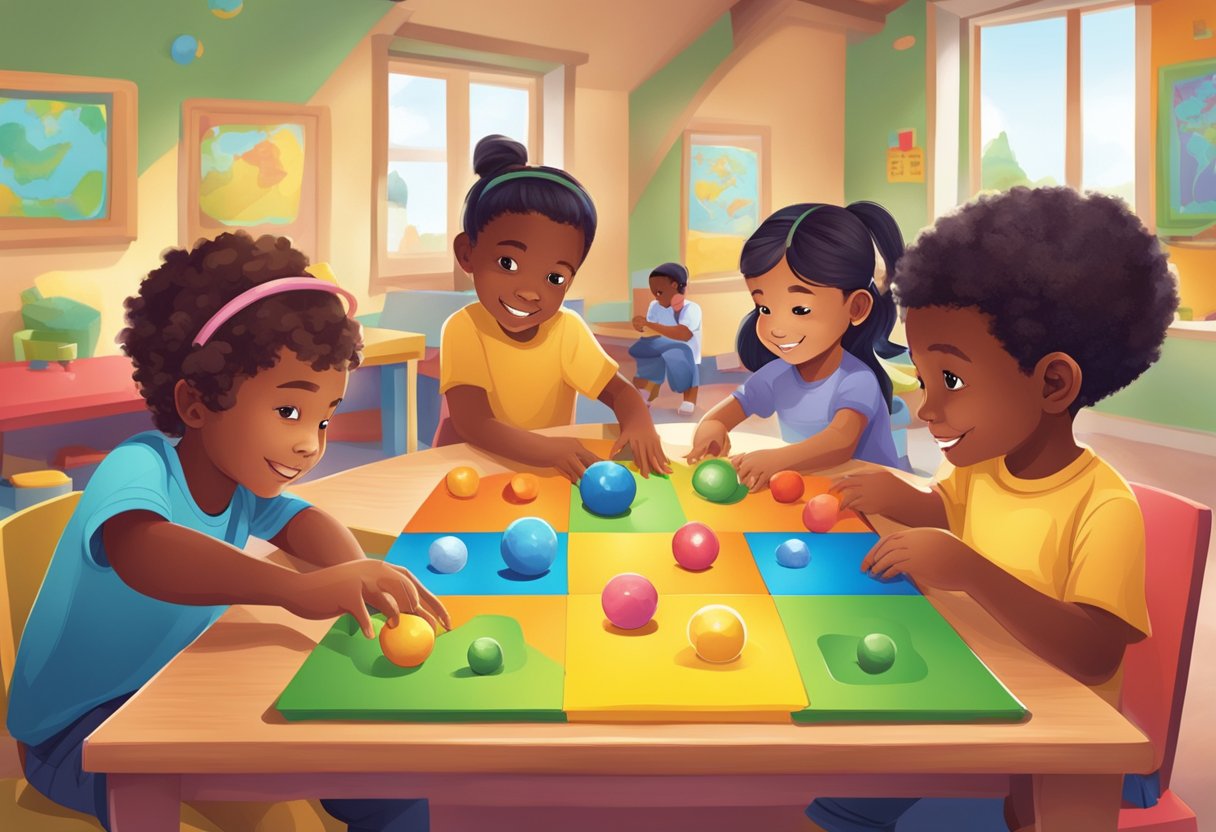 Educational Games Membership: Unlock a World of Learning Fun! Educational Games,games LearningMole Educational Games Membership: A group of diverse children playing educational games together in a colorful, interactive setting