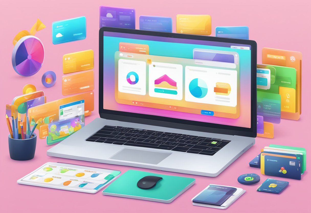Educational Games Membership: Unlock a World of Learning Fun! Educational Games,games LearningMole Educational Games Membership: A laptop displaying a colorful interface with educational games, a membership card, and account management options