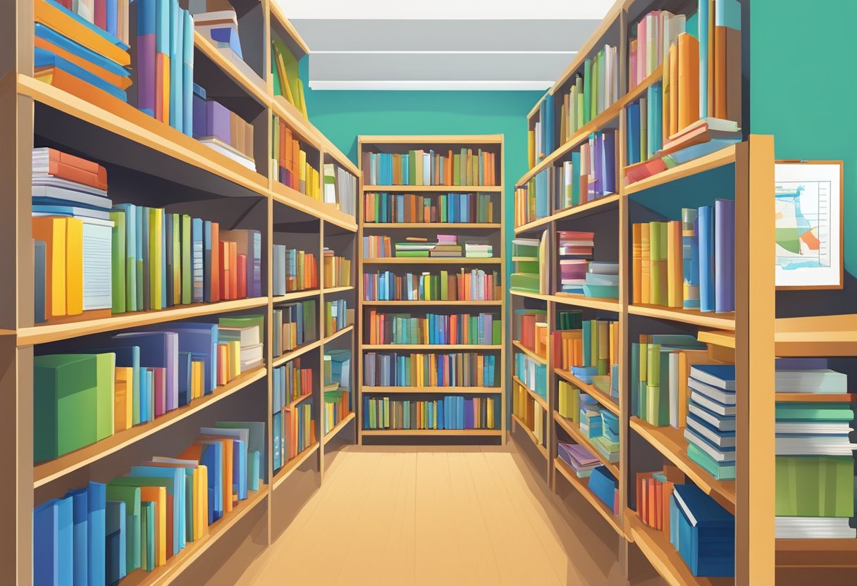 Top-Rated Educational Resources: Your Guide to the Best Learning Tools Educational Resources,online learning,educational LearningMole Top-Rated Educational Resources: A diverse array of books, tablets, and other educational tools arranged neatly on shelves and tables, surrounded by vibrant, colorful posters and informative charts