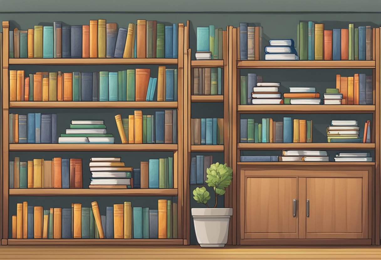 Resource Library Pricing: How to Value Your Information Hub resource library,resources LearningMole Resource Library Pricing: A shelf with neatly organized books and folders, labeled "Frequently Asked Questions" and "Resource Library Pricing," surrounded by a cozy reading nook