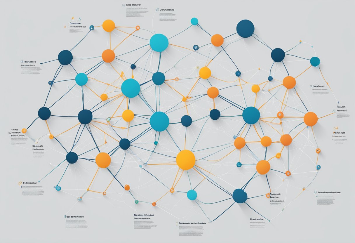 Professional Development Platform: Enhancing Career Growth Opportunities professional development,online learning,technology LearningMole Professional Development Platform: A network of interconnected nodes branching out in all directions, representing the diverse range of skills and topics available on the professional development platform